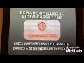 Warner Home Video Piracy Warning