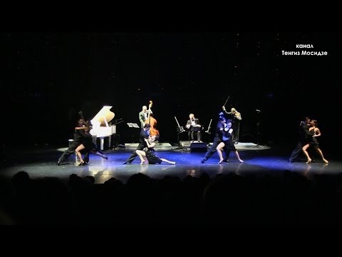  Melina Mouriño,    Sol Cerquides,    Fernando Gracia,    Dmitry Vasin,    and  Julián Sanchez  are  dancing  to  Solo Tango Orquesta  in  2014