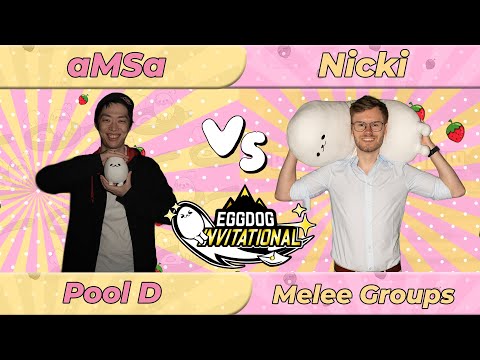 aMSa (Yoshi) vs Nicki (Ice Climbers) - Eggdog Invitational 2024 - Melee Singles: Pool D