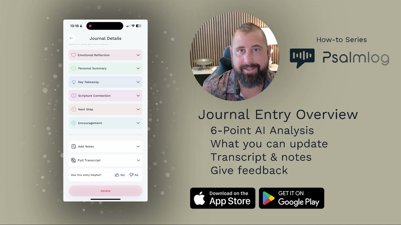 How to Access Your AI-Powered Prayer Journal Insights in Psalmlog
