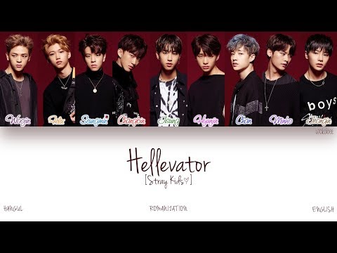 [HAN|ROM|ENG] Stray Kids (스트레이 키즈) - Hellevator (Color Coded Lyrics)