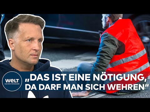 NOTWEHR gegen KLIMA-KLEBER: „Das ist eine Nötigung, da darf man sich wehren“ - Rechtsexperte Höcker