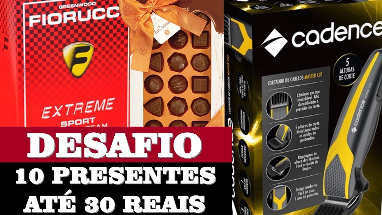 Presentes De Até 30 Reais