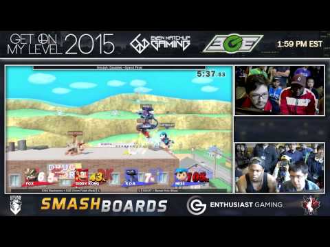 SM4SH @ GOML: EMG Blacktwins + EGE Chrim Foish vs. NAKAT + Boreal Holy