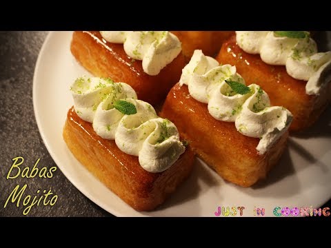 Recette de Babas au Rhum revisités façon Mojito