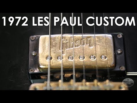 Gibson Vintage 1971 Chrome Embossed Logo Patent Number Sticker Pickup Set Les Paul ES 3351972 1973 1970's image 11