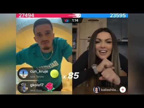 Kozaku me Kallashin live ne tiktok . Kallashi ben twerk🔥