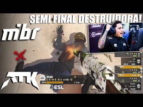 HEN1 + INSANI HUMILHOU O XITER!!! Mibr vs Atk - HIGHLIGHTS - ESL Challenger S45 | CSGO