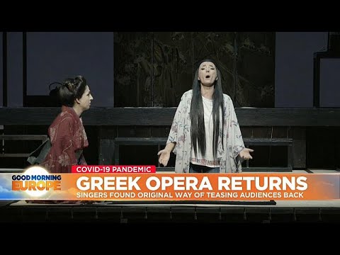 Greek National Opera entices people back to the theatre after seven-month break