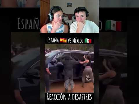 Reaction to disasters Mexico vs Spain💪🇲🇽 #news #mexico #shortsvideo #viralvideo