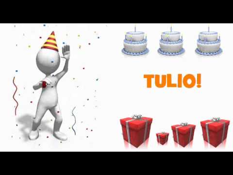 HAPPY BIRTHDAY TULIO!