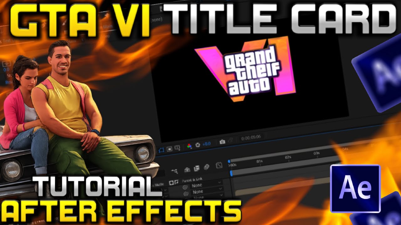 GTA 6 Title Card Remake V2 – Cinematic Intro After Effects Template
