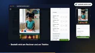 Kindergartenfotografie mit Portrait-Archiv – Fotos online verkaufen