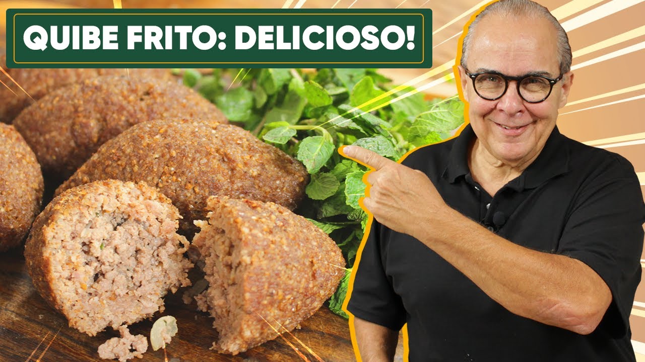 O Segredo do Quibe Frito Perfeito: Receita Libanesa Original!