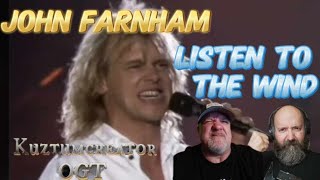 John Farnham &quot;listen to the wind&quot; - reaction