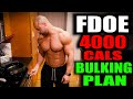 DS DAY 16 | 4000 BULK CALORIES ON A REST DAY | FULL DAY OF EATING FDOE