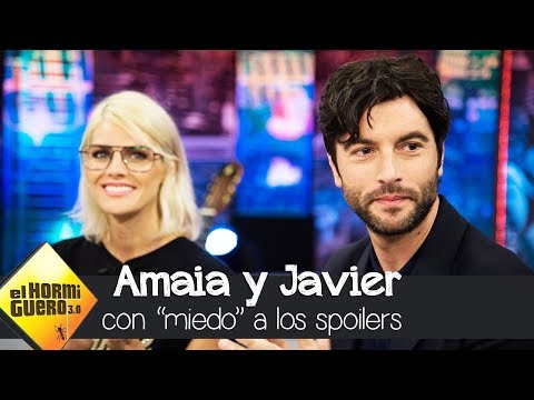 Javier Rey y Amaia Salamanca, con "miedo" a los spoilers - El Hormiguero 3.0