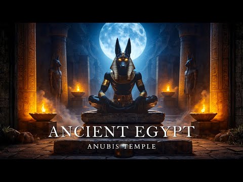 Anubis’ Midnight Temple | Dark Ancient Egyptian Meditation Music for Protection, Trance & Deep Calm