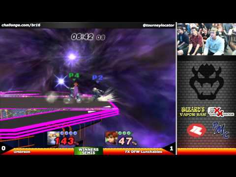 BR16 PM - Umbreon (Sheik) vs FX DFW Lunchables (Roy) - Winners Semifinals