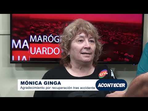 Marcos Juárez: Familia Ginga agradece por la recuperación tras el accidente.