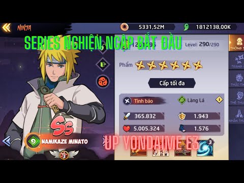 Huyền thoại nhẫn giả - Series nghiện ngập tập 1 - Quay 400c đặc biệt & cái kết - Up Yondaime E3