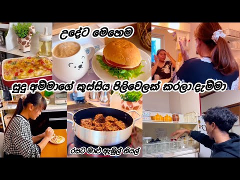 සුදු අම්මාගේ කුස්සිය පිලිවෙලක් කරා😍| Life in japan 🇯🇵🇱🇰