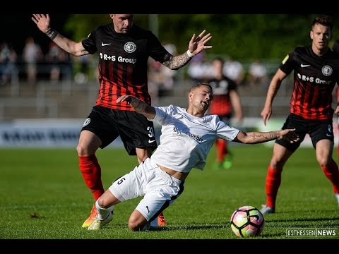 Borussia Fulda vs. TSV Lehnerz - Alexander REITH punishes the home team's wall tactics