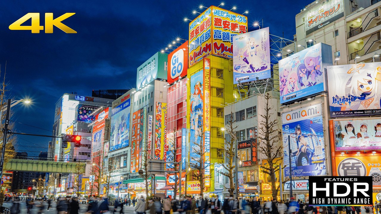 🚶🇯🇵 Walking Through Akihabara Tokyo | Anime, Arcades & Electric Town Vibes 🎮