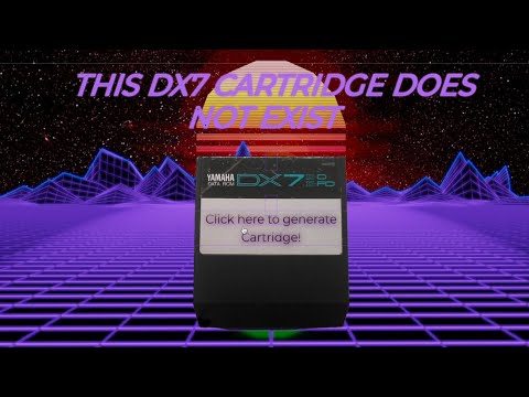 A cool website for generating Yamaha DX7-patches