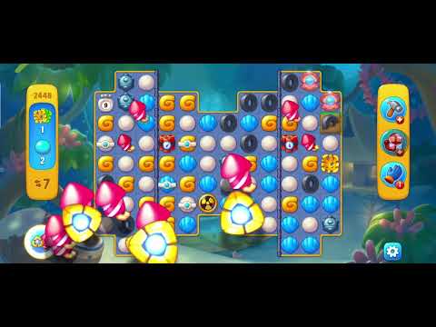 FishDom Super Hard Level 2448 #fishdom #minigames #fishdomminigames #superhardlevel #2448