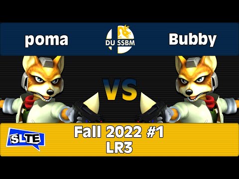 Drexel Melee Fall 2022 #1: poma (Fox) Vs. Bubby (Fox) - LR3
