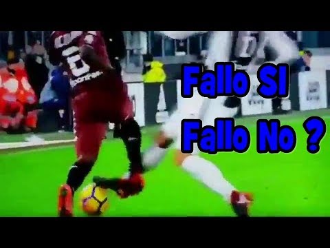 Fallo di khedira su Acquah Coppa Italia 03012018