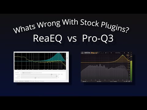 Whats Wrong With Stock Plugins? ReaEQ vs Pro Q3