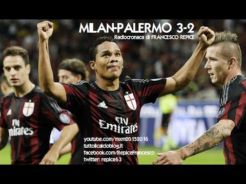 MILAN-PALERMO 3-2 - Radiocronaca di Francesco Repice (19/9/2015) da Rai Radio 1