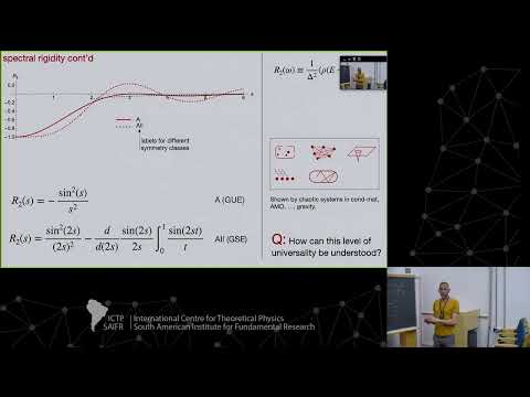 Alexander Altland: Quantum Chaos in the SYK model - Class 03of 03