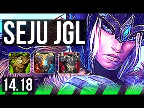 SEJUANI vs EVELYNN (JGL) | 700+ games, Comeback | NA Grandmaster | 14.18