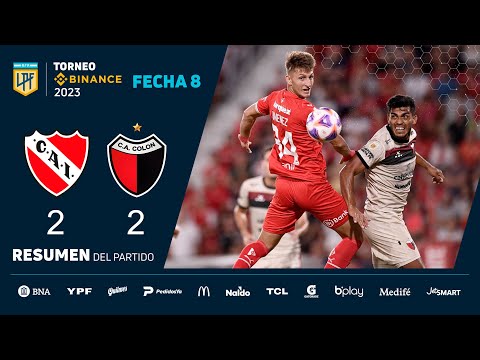 #TorneoBinance 2023 | Fecha 8 | resumen de Independiente - Colón