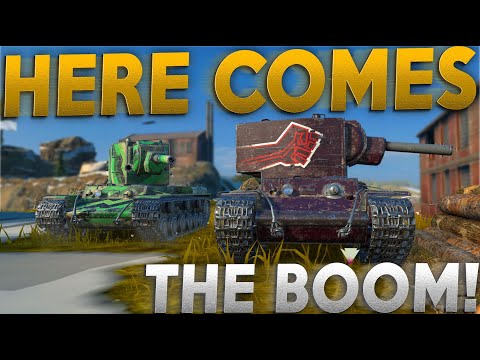 WOTB | HERE COMES THE BOOM! X2 KV-2