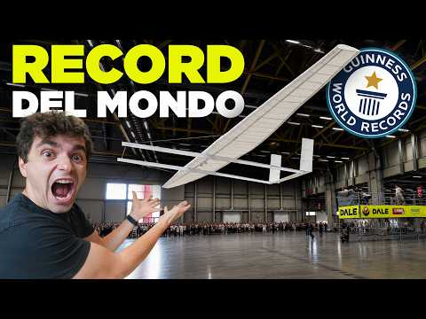 IL LANCIO DELL'AEREO DI CARTA PIÙ GRANDE DEL MONDO!