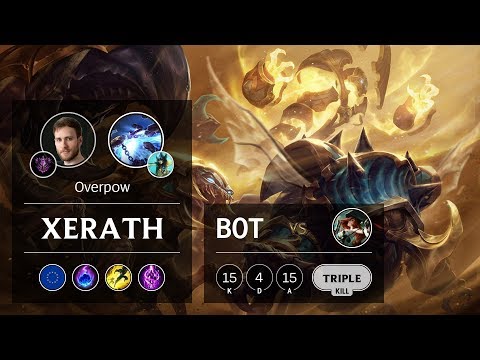 Xerath Bot vs Miss Fortune - EUW Master Patch 9.23