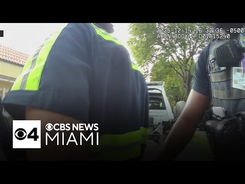 Video shows arrest of Broward County tow truck driver who hauled away car with young child inside