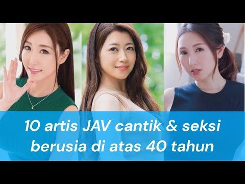 10 artis JAV cantik & seksi berusia di atas 40 tahun