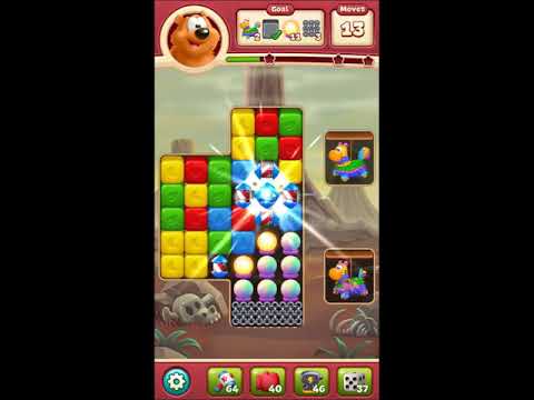 Toon Blast Level 2786 - NO BOOSTERS 🐻🐺🐱 | SKILLGAMING ✔️