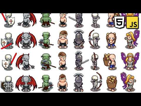 Pixel Art RPG Maker with JavaScript