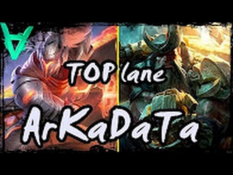 ArKaDaTa | Yasuo Top vs Gangplank | Patch 7.1 Gameplay