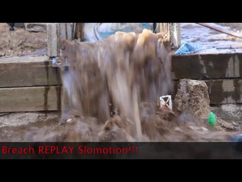 LEGO Dam Breach: Mega Sand Castle!