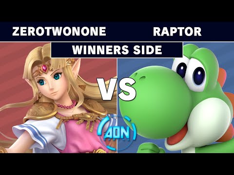AON Ultimate 62 - ZeroTwoNone (Zelda) vs Raptor (Yoshi) Winners Round 4 - Smash Ultimate