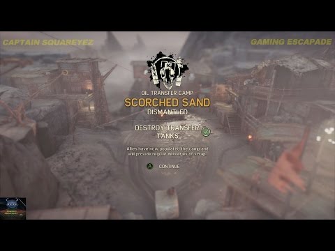 Mad Max - Scorched Sand Transfer Tanks Camp - Walk Through Guide