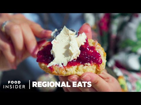 How the English Make Clotted Cream