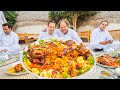 Street Food in Balochistan - GOLD STUFFED LAMB + INSANE BBQ Meat Tour of Chabahar, Iran!!!